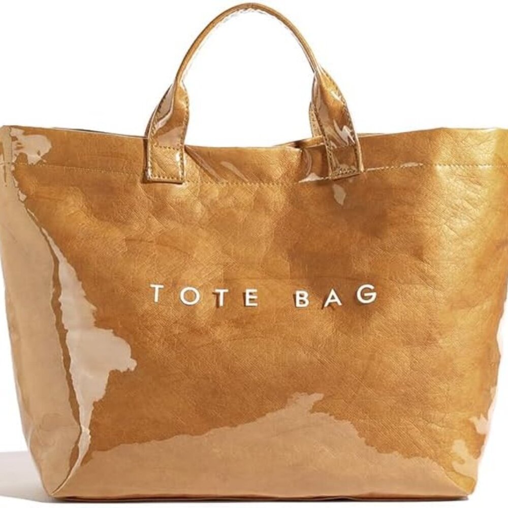 Tote Bag - Women's Shiny Everyday Tote